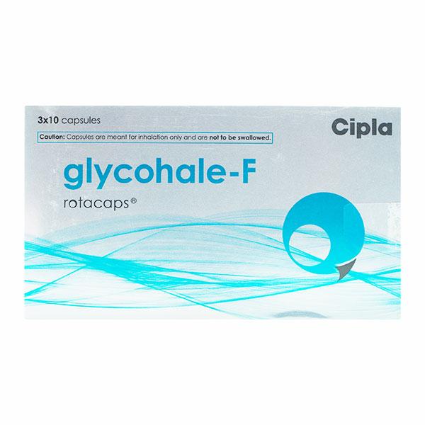 GLYCOHALE F Rotacap 10's