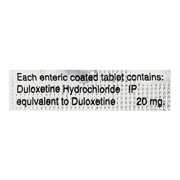 Dulotin 20mg Tablet 10'S