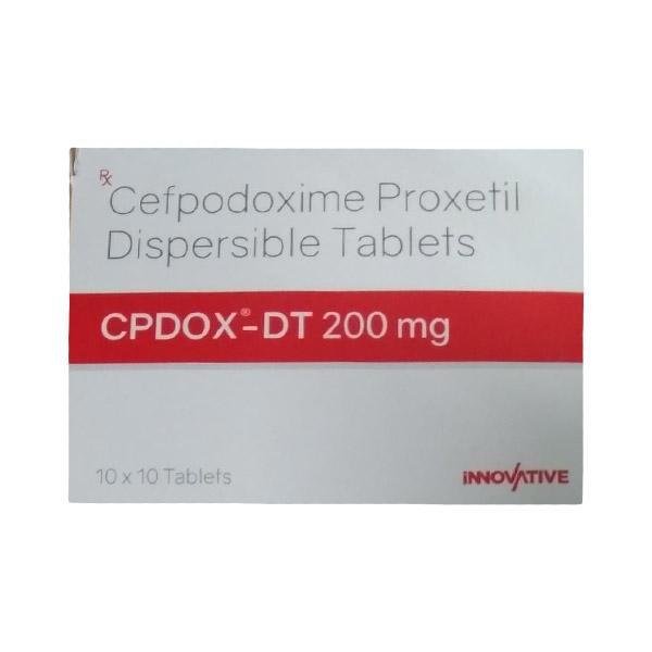 CPDOX DT 200mg Dispersible Tablet 10's