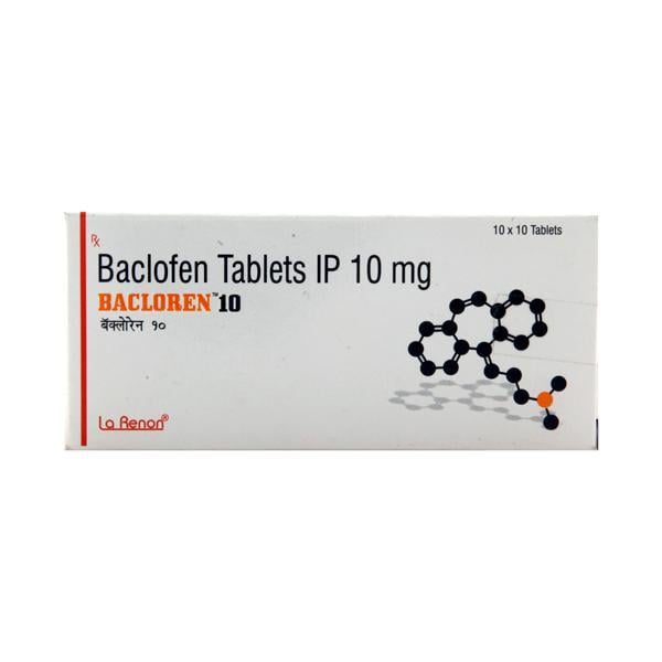 Bacloren 10mg Tablet 10'S