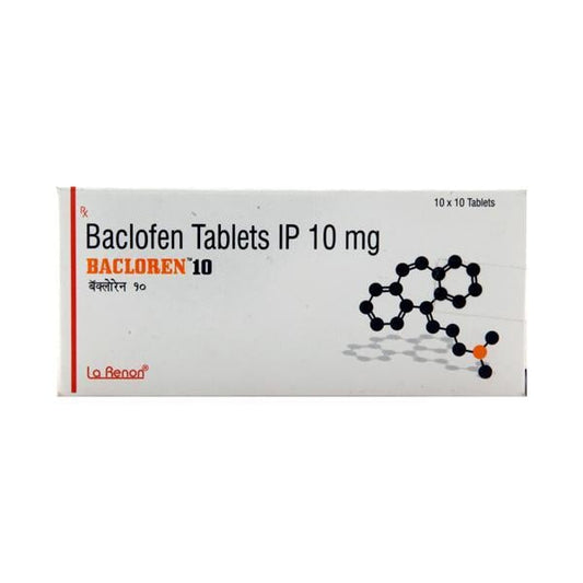 Bacloren 10mg Tablet 10'S