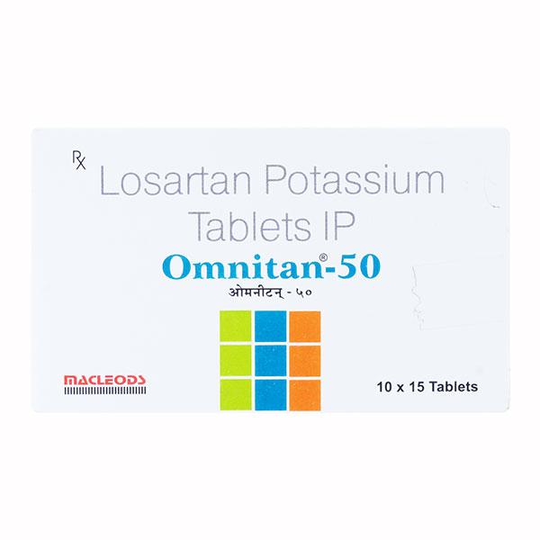Omnitan 50mg Tablet 15'S