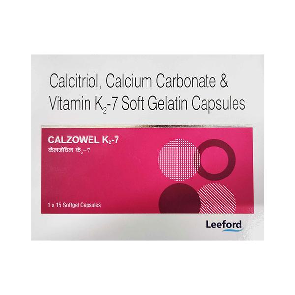 CALZOWEL K2 7 Soft Gelatin Capsule 15's