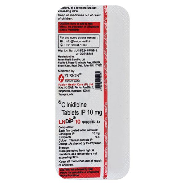 Lndip 10Mg Tablet 10's