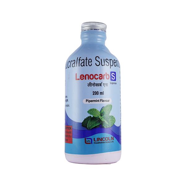 LENOCARB S PEPPERMINT FLAVOUR Suspension 200ml