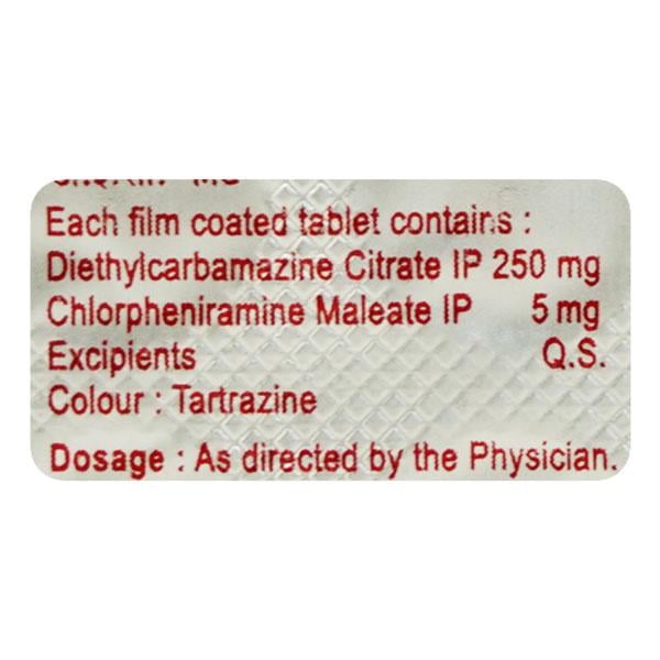 DEC Forte Tablet 10'S - Global Surgicals