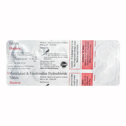 DECTOVA Tablet 10's - Global Surgicals