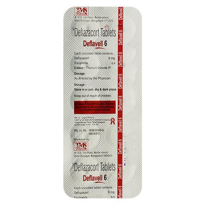 DEFLAVELL 6 Tablet 10's - Global Surgicals