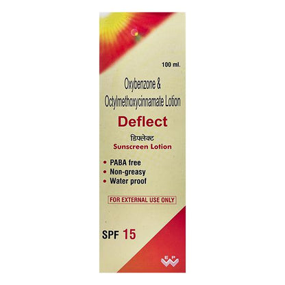 Deflect Spf15 Lotion 100ml - Global Surgicals