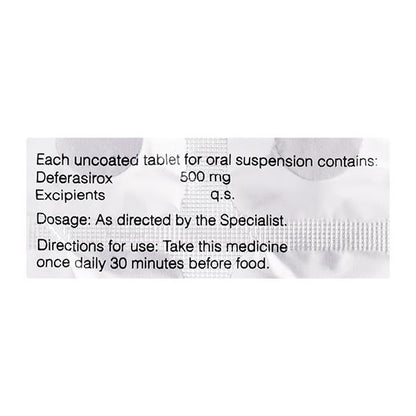 Defrijet 500mg Tablet 10'S - Global Surgicals