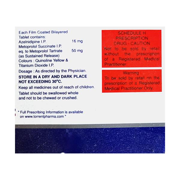 UNIAZ BETA 16/50 Tablet 10's