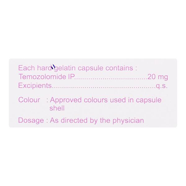 TEMOTERO 20mg Capsule 5's