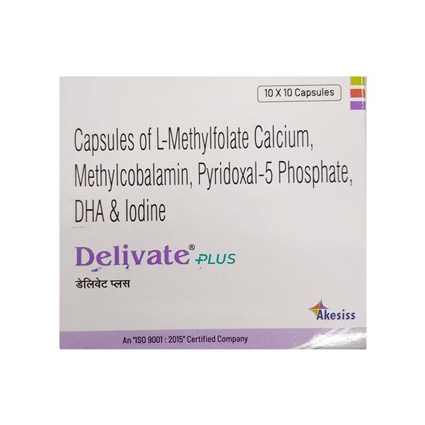 DELIVATE PLUS Capsule 10's - Global Surgicals
