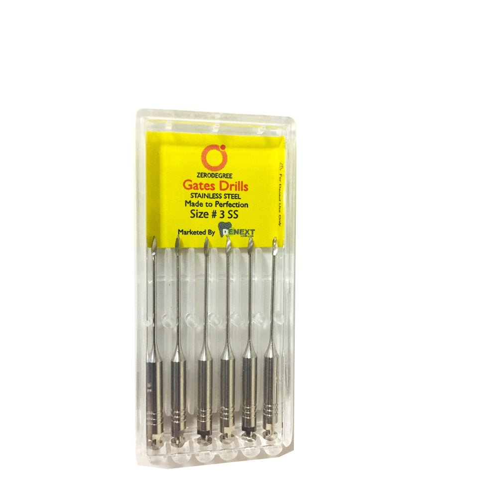 Denext Zero Degree Gates Glidden Drills - Global Surgicals