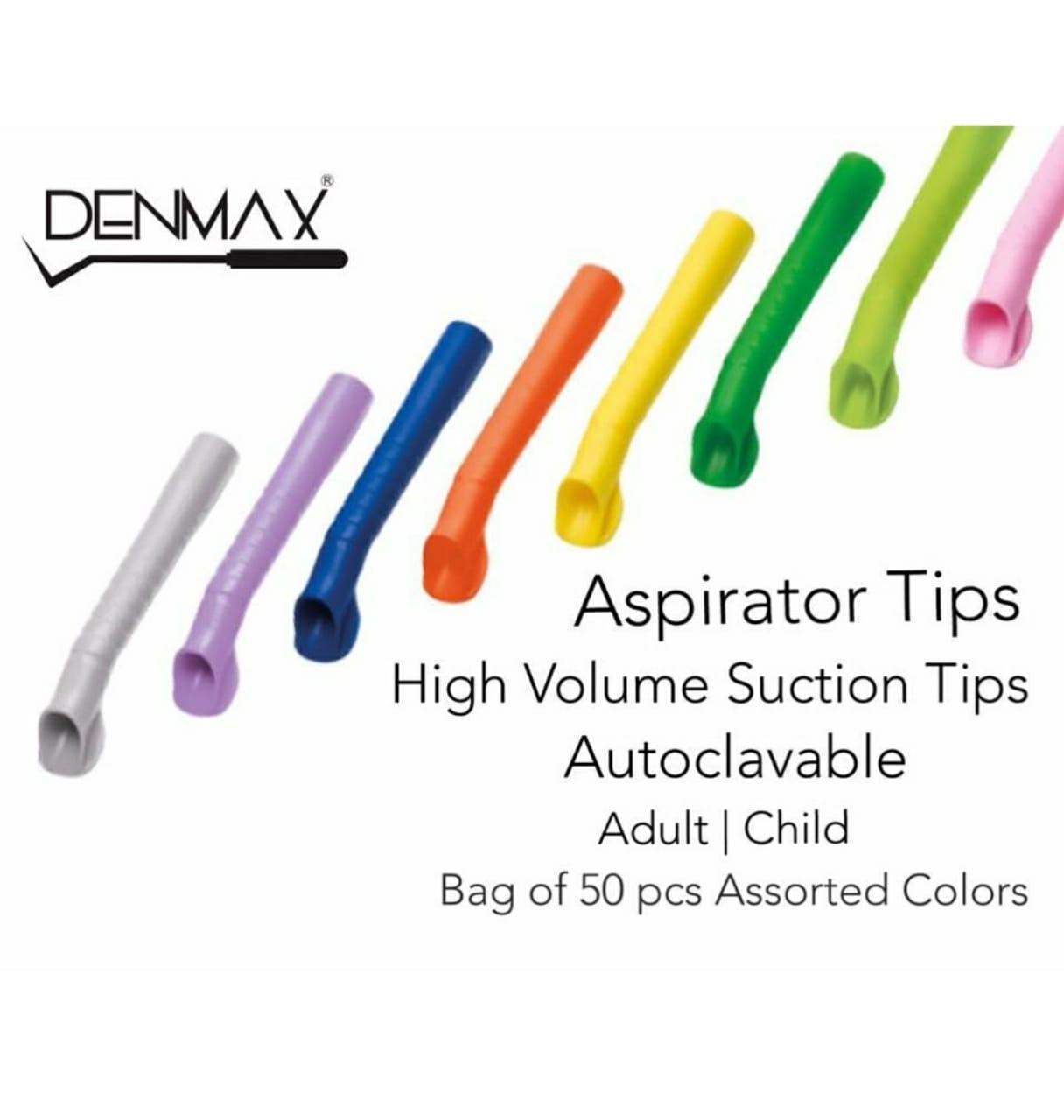 Denmax Aspirator Suction Tips - Global Surgicals