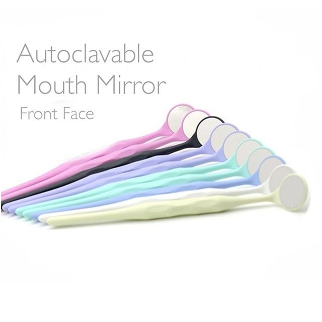 Denmax Assorted Colour Mouth Mirror - Global Surgicals