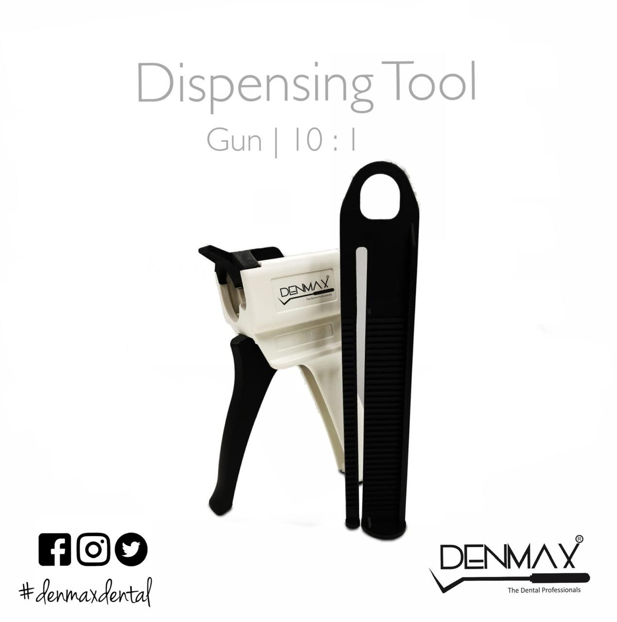 Denmax Dispensing Gun 10:1 Impression Accessory - Global Surgicals
