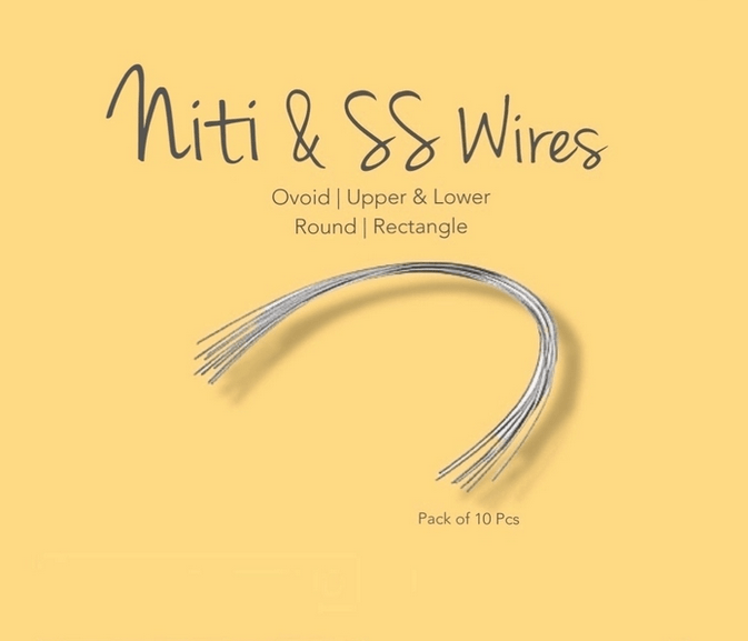 Denmax Ortho Ovoid Rectangle NiTi Archwires - Global Surgicals