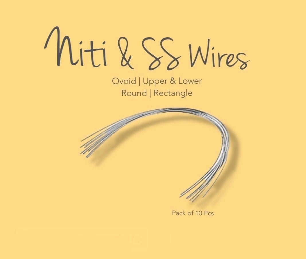 Denmax Ortho Ovoid Round NiTi Archwires - Global Surgicals