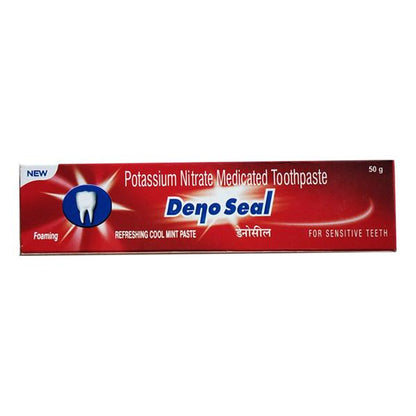 Denoseal New Refreshing Cool Mint Tooth Paste 50gm - Global Surgicals