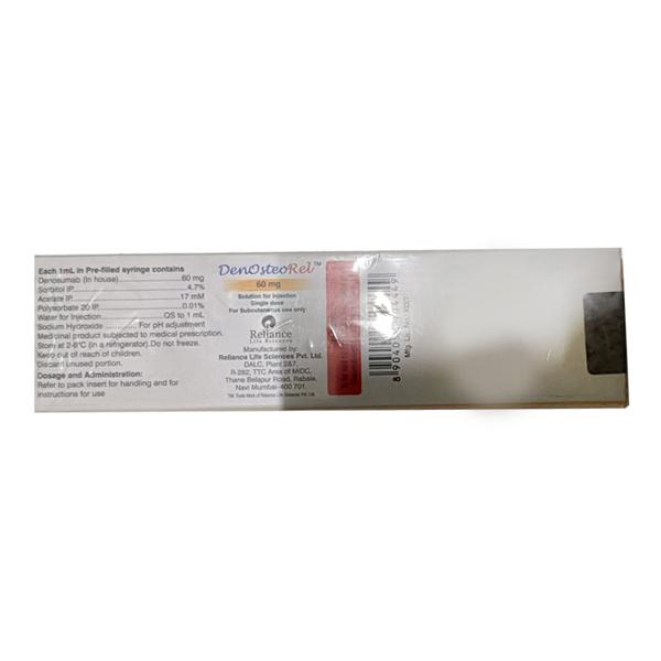 DENOSTEOREL 60mg Prefilled Syringe(Pfs) 1's - Global Surgicals