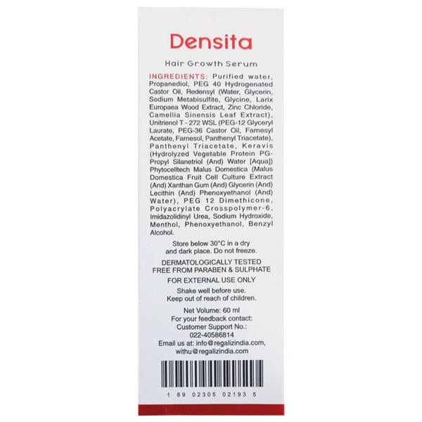 DENSITA HAIR GROWTH Serum 60ml - Global Surgicals