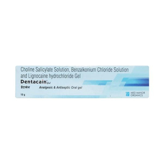 Dentacain Gel 10gm - Global Surgicals