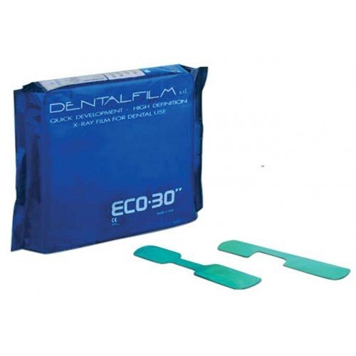 Dentalfilm Eco - 30 Self Developing IOPA X - Ray Films - Global Surgicals