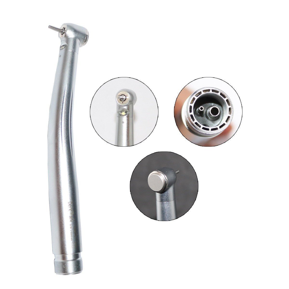Dentmark LED Orange Series Push Button High - Speed Handpiece - Global Surgicals
