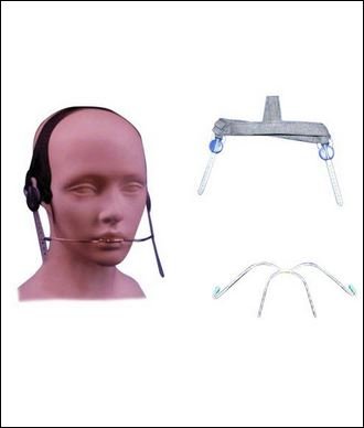 Dentomech High Pull Head Gear Face Bow Kit Orthopaedic Appliance - Global Surgicals