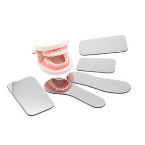Dentomech Steel Intra - Oral Photo Mirror - Global Surgicals