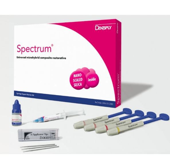 Dentsply Spectrum Composite Syringe Starter Restorative Kit - Global Surgicals