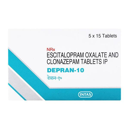 Depran 10/0.5mg Tablet 15'S - Global Surgicals