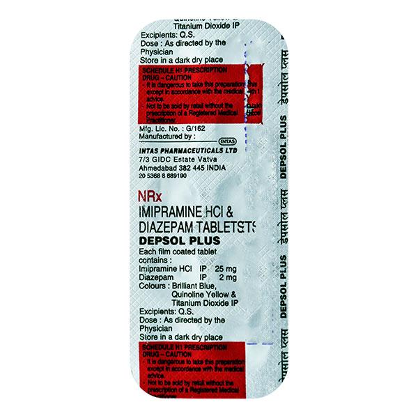 Depsol Plus Tablet 10'S - Global Surgicals