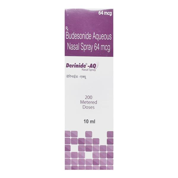 Derinide AQ Nasal Spray 10ml - Global Surgicals