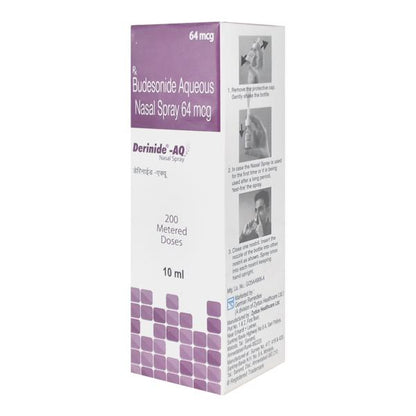 Derinide AQ Nasal Spray 10ml - Global Surgicals
