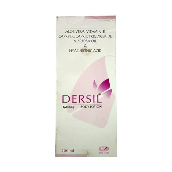 DERSIL MOISTURISING BODY Lotion 200ml - Global Surgicals