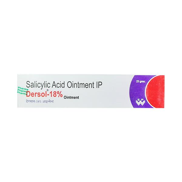 Dersol 18% Ointment 25gm - Global Surgicals
