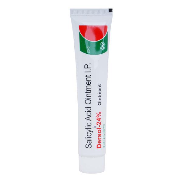 Dersol 24% Ointment 25gm - Global Surgicals
