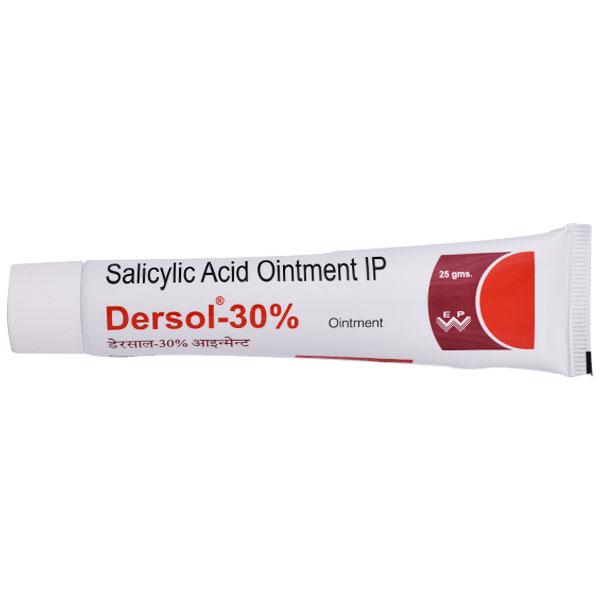 Dersol 30% Ointment 25gm - Global Surgicals