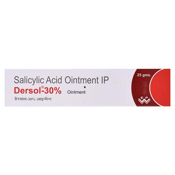 Dersol 30% Ointment 25gm - Global Surgicals