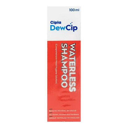 DEWCIP WATERLESS Shampoo 100ml - Global Surgicals