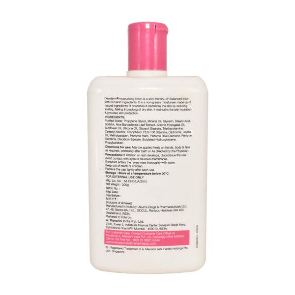 DEWDERM MOISTURISING Lotion 200gm - Global Surgicals