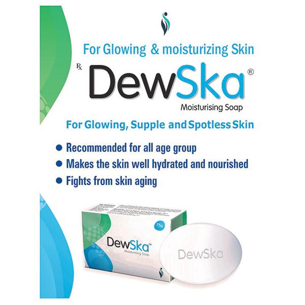 DEWSKA MOISTURIZING Soap 75gm - Global Surgicals