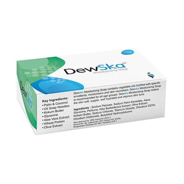 DEWSKA MOISTURIZING Soap 75gm - Global Surgicals