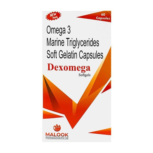 DEXOMEGA Softgel 60's - Global Surgicals