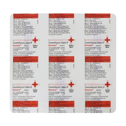 Dexona 0.5mg Tablet 30'S - Global Surgicals
