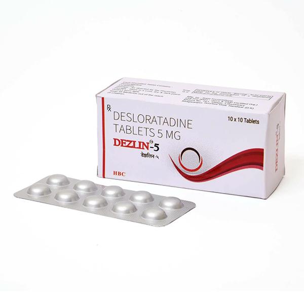 Dezlin 5mg Tablet 10'S - Global Surgicals