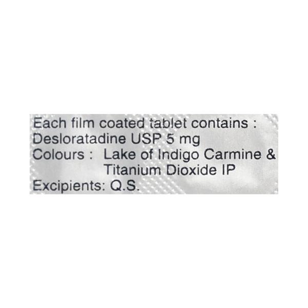 Dezlorid 5mg Tablet 10'S - Global Surgicals