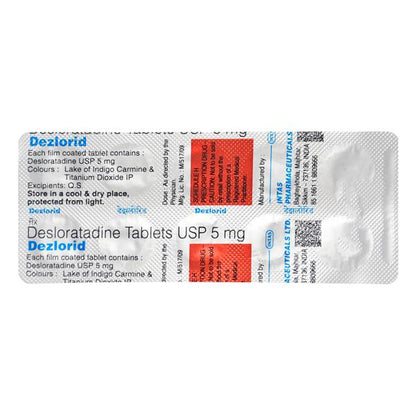 Dezlorid 5mg Tablet 10'S - Global Surgicals